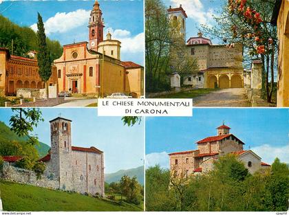 CPM Le Chiese Monumentali di Carona