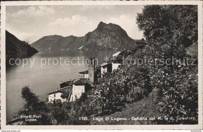 Gandria Lago di Lugano Col de Monte Salvatore