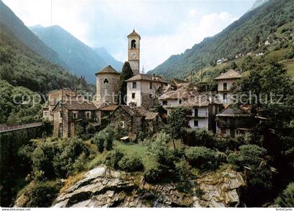 Lavertezzo TI Ortsansicht