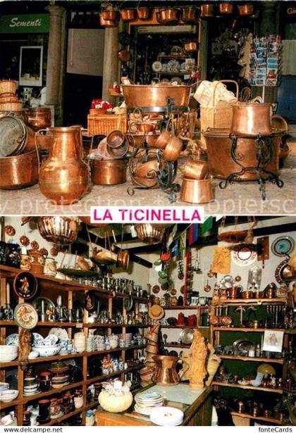 Locarno TI La Ticinella Artigianato Ceramica