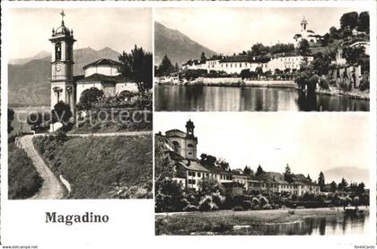 Magadino Teilansichten Kirche