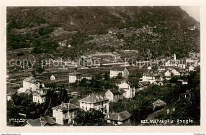 Malvaglia TI Panorama Blick ins Tal