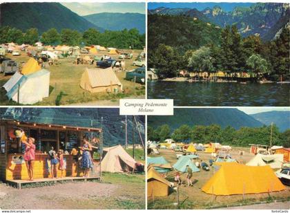 Melano Lugano TI Camping di Pedemonte Teilansichten