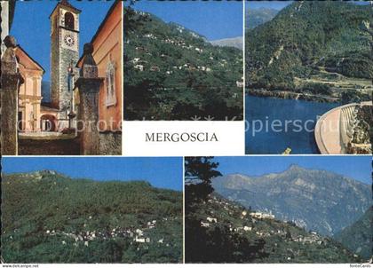 Mergoscia mit Staumauer