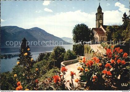 Ronco sopra Ascona Kirche Lago Maggiore
