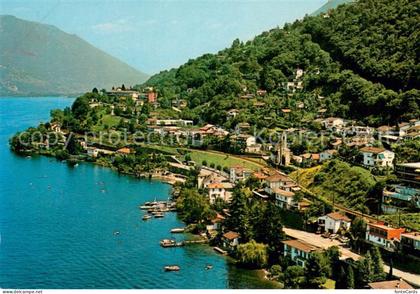 San Nazzaro Lago Maggiore Fliegeraufnahme