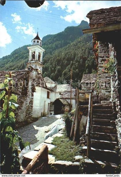 Sonogno Dorfpartei