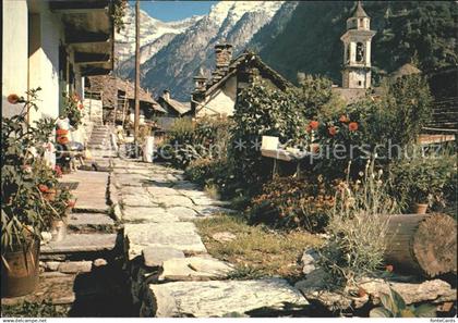 Sonogno Dorfpartie