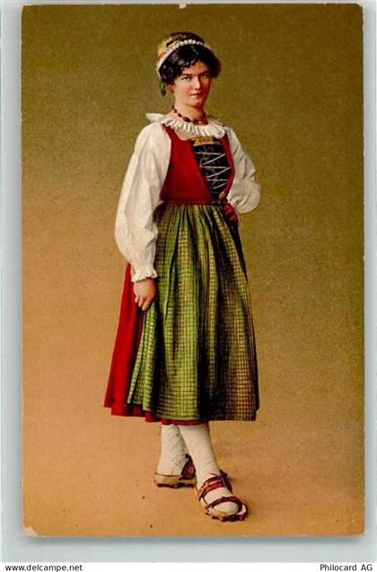 Trachtenfrau aus dem Val Calanca - 39409298