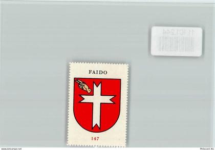 6760 Faido - Vignette Wappen Kaffee Hag ca 1920-1940 Faido - 11101244