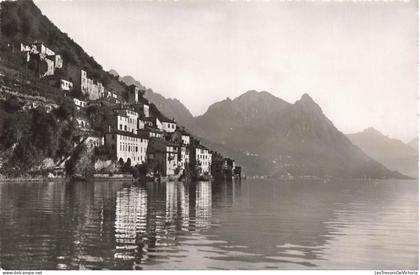 [-20%] SUISSE - Gandria - Lago di Lugano - vue panoramique - une partie de la ville - Carte Postale Ancienne