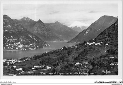 ACH-P4-SUISSE-0307 - Lago Di LUGANO Visto Dalla Collina D'Oro