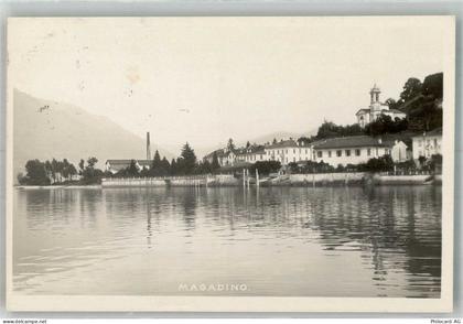 6573 Magadino 1925 Foto AK - 38219254