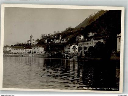 6573 Magadino 1931 Foto AK Lago Maggiore Hotel Suisse - 38217248