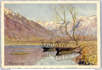 6573 Magadino Künstlerkarte sig, E. Zuppinger 1927 AKU1 - 51293868