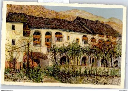 6648 Minusio - Künstlerkarte (Zuppinger), Casa dei Landvogti - 50776501