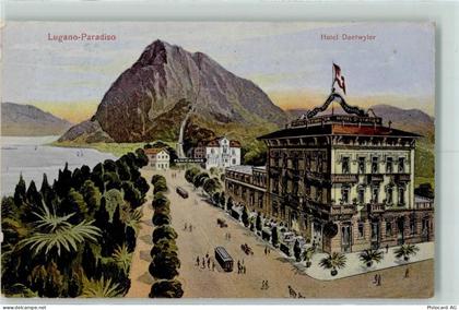 6900 Paradiso 1911 Künstlerkarte Hotel Daetwyler - 13223627