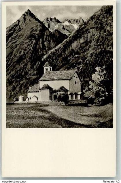 6777 Lurengo Quinto Foto AK Historische Kapelle Temperamalerei - 39698875