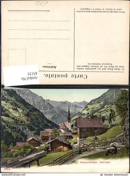 85155, Klaussenstrasse Spiringen Kriche