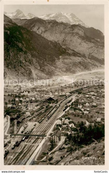 Erstfeld Gesamtansicht m. Bahnhof