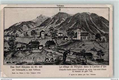 6463 Bürglen UR Gebrauchsspuren Tellskapelle Tellhaus - 10605940