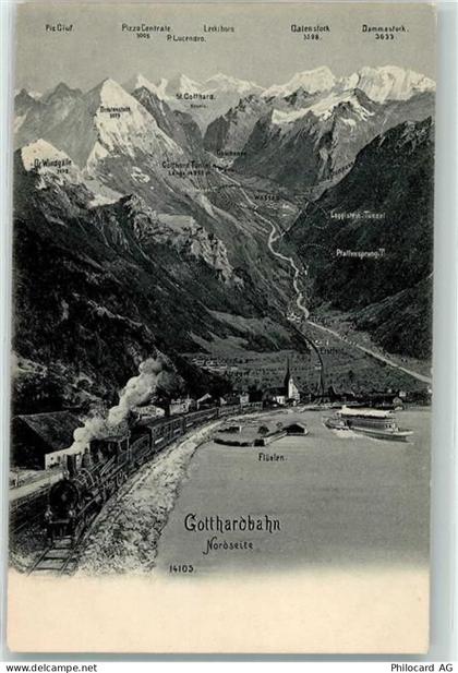 6472 Erstfeld - Gotthardbahn Nordseite - 10613155