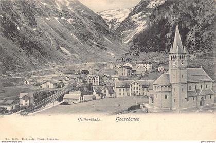 Schweiz - GÖSCHENEN (UR) Totalansicht - Verlag E. Goetz 1459