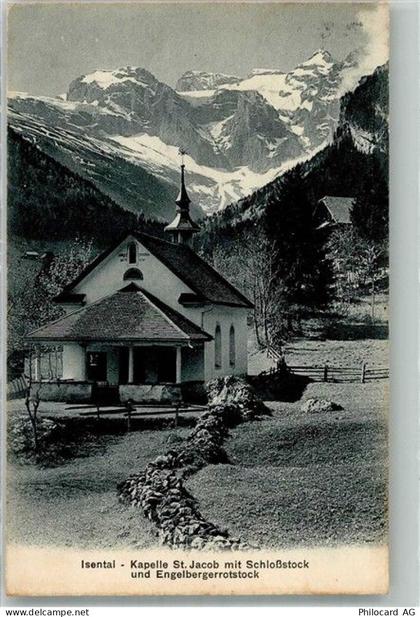 6461 Isenthal 1909 Foto AK Kapelle St. Jacob - 38221935