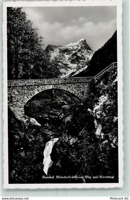 6461 Isenthal - Kleinthalbrücke am Weg nach Uriotstock - 10391368