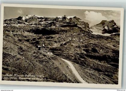 6465 Unterschächen Foto AK Hotel Klausen-Paßhöhe - 38070831