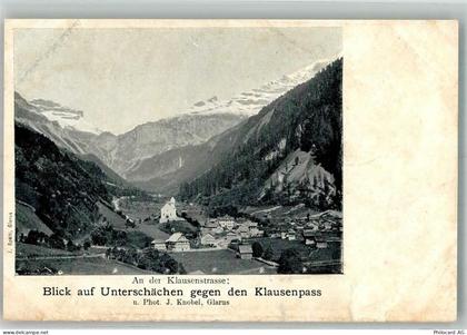 6465 Unterschächen Foto AK Klausenstrasse - 10748732