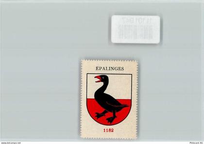 1066 Epalinges Les Croisettes - Vignette Wappen Kaffee Hag ca 1920-1940... - 11101947