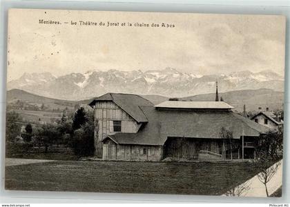 1083 Mézières VD 1912 Foto AK - 38194103