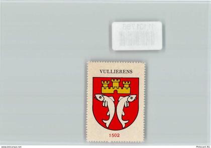 1115 Vullierens - Vignette Wappen Kaffee Hag ca 1920-1940 - 11101786