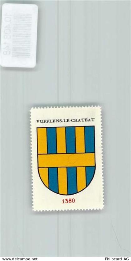 1134 Vufflens-le-Château - Vignette Wappen Kaffee Hag ca 1920-1940 - 10408148