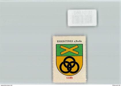 1186 Essertines-sur-Rolle - Vignette Wappen Kaffee Hag ca 1920-1940 - 11101950