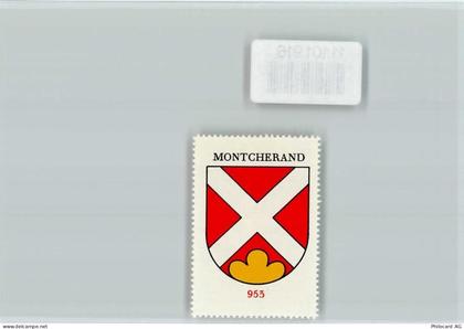 1354 Montcherand - Vignette Wappen Kaffee Hag ca 1920-1940 - 11101916