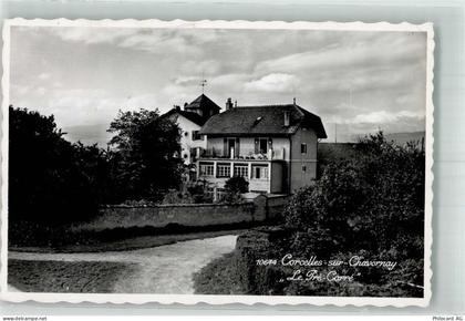 1374 Corcelles-sur-Chavornay 1955 Foto AK Pension Le Pré-Carré - 38211940