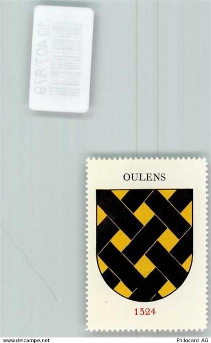 1377 Oulens-sous-Echallens - Vignette Wappen Kaffee Hag 1920-1940 - 10407879