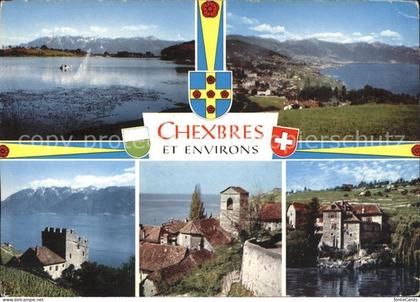 Chexbres et environs Lac de Bret Tour de Marsens St Saphorin Chateau de Glerolie