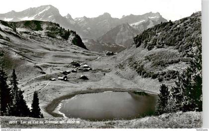 Col de Bretaye 1800m VD Panorama et Lac de Bretaye