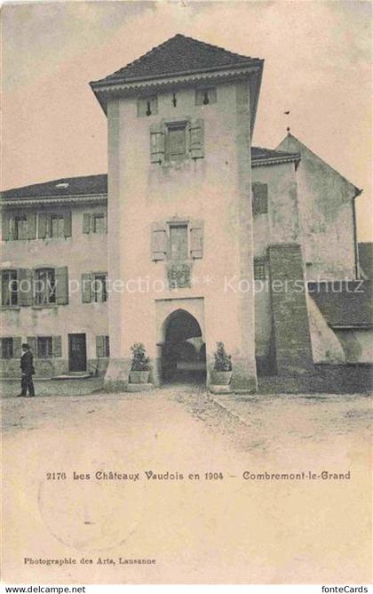 Combremont-le-Grand Payerne VD Les Chateaux Vaudois en 1904