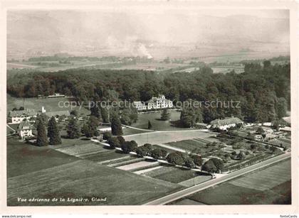 Gland  VD Vue aérienne de la Lignière