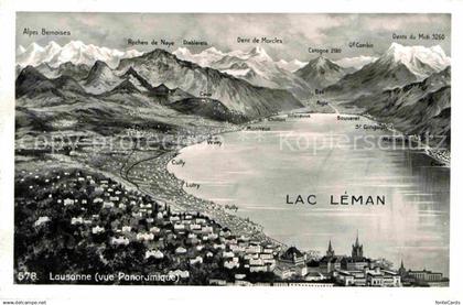 Lausanne VD Cully Lutry Pully Lac Leman