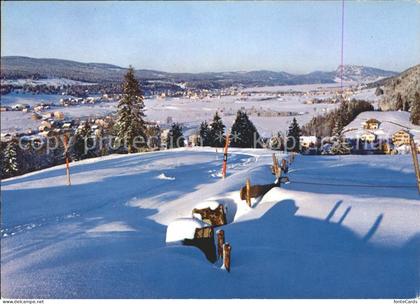 Le Chenit Vallee de Joux vue du Brassus