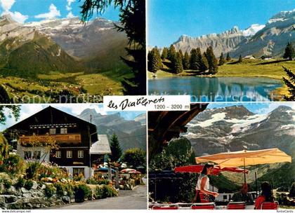 Les Diablerets VD Berg-See Berg-Restaurant Aussicht