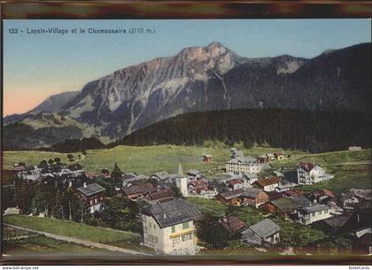 Leysin Leysin Village et la Chamossaire