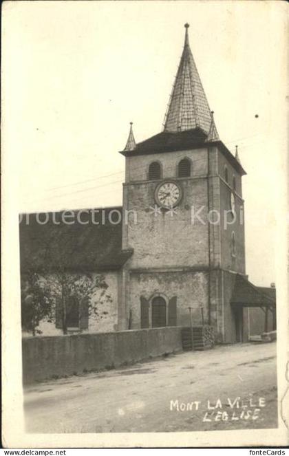 Mont-la-Ville Eglise Kirche