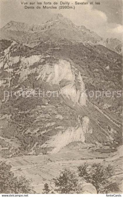 Morcles Forts de Dailly Dents de Morcles