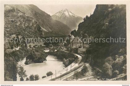 Saint Maurice VS Panorama et Chateau de St Maurice